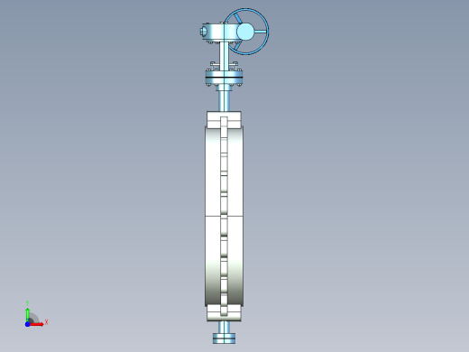 815L凸耳式美标蝶阀[API815L-28”]前视缩略图