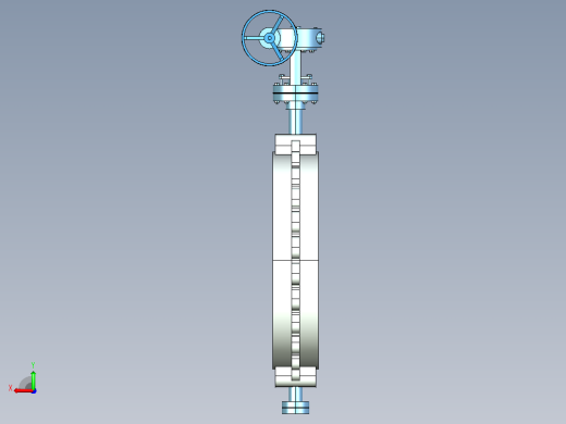815L凸耳式美标蝶阀[API815L-28”]后视缩略图