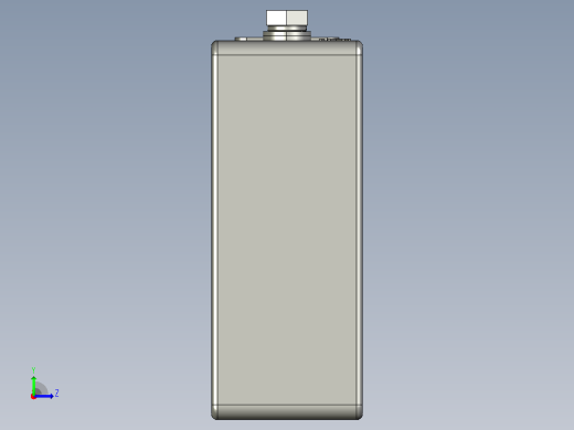 XD1-40限流电抗器三维模型202012左视缩略图