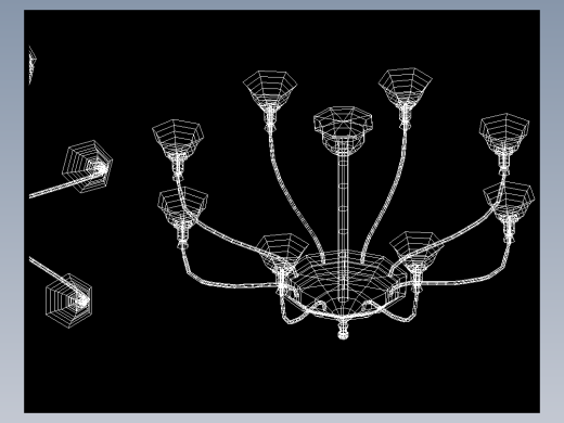 室内家具及植物三维模型八-D111