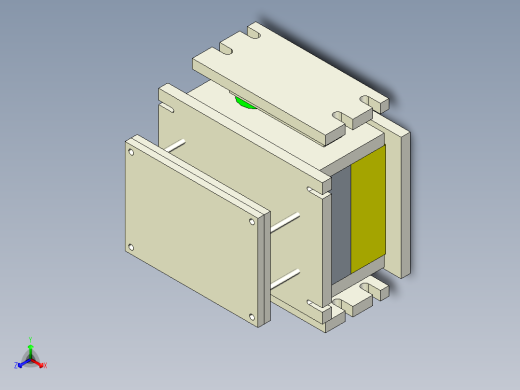 低压铝铸造模具一套