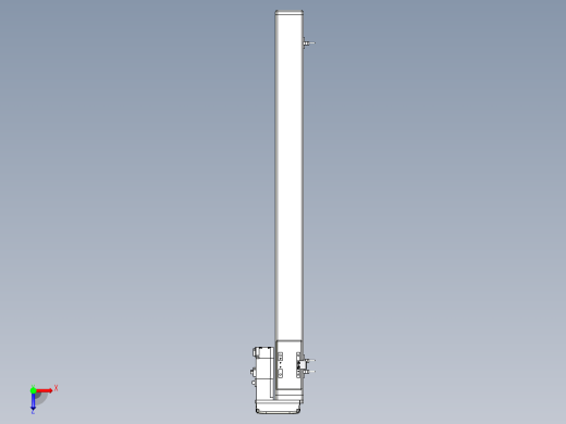 Toyo东佑达直线模组-ETH6M-BR-750-M10B俯视缩略图