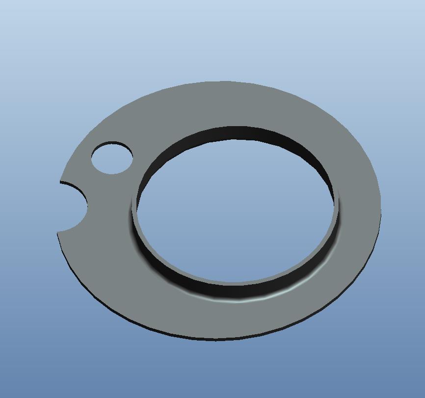 偏心盘级进模（CAD图+Proe三维）