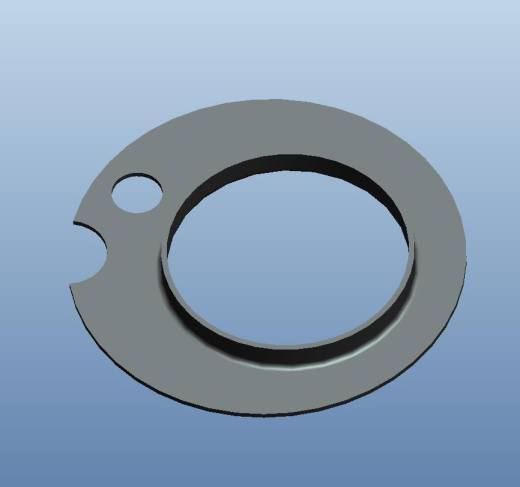 偏心盘级进模（CAD图+Proe三维）缩略图