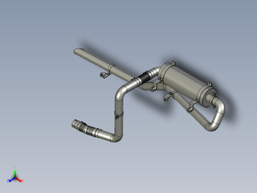 GAZ涡轮增压发动机