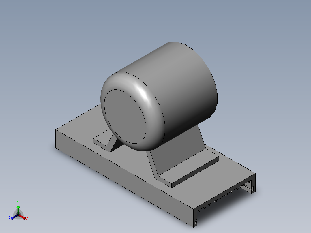 空压机正等轴测图
