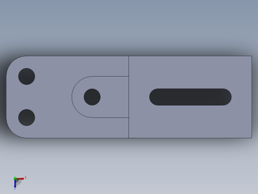 SW建模练习题-practice 79俯视缩略图