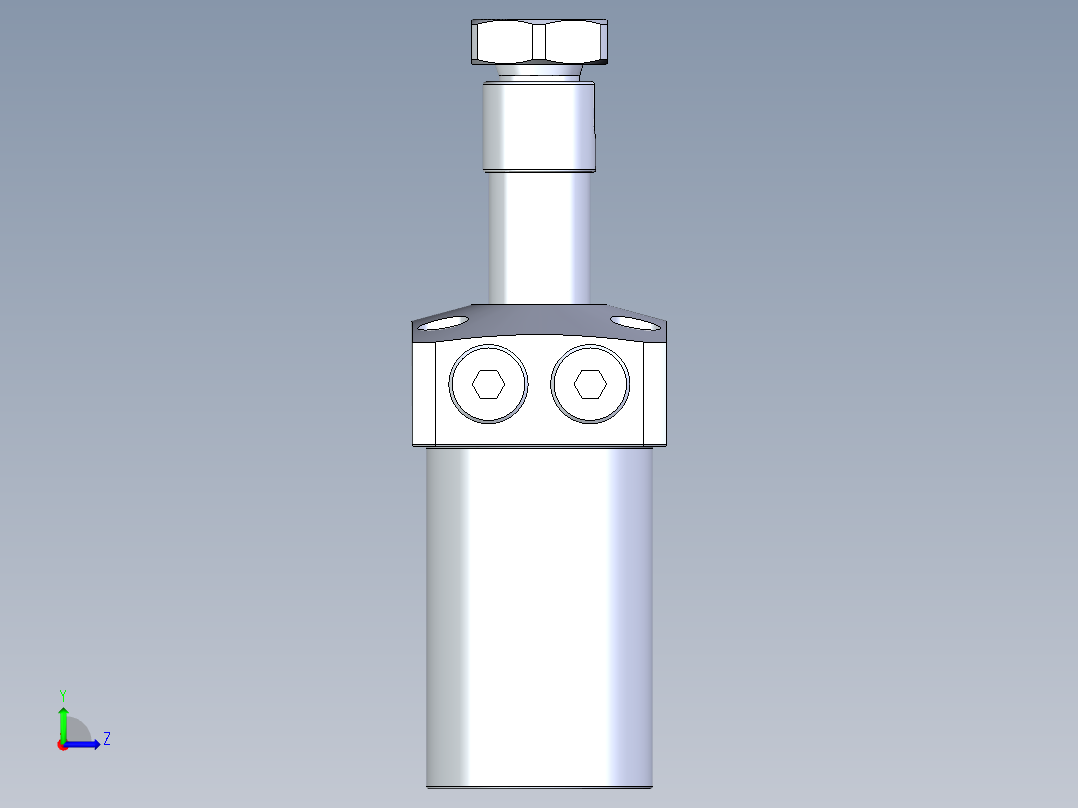 KOSMEKLHA0400-CR-Q15多系列多零件图纸模型左视图