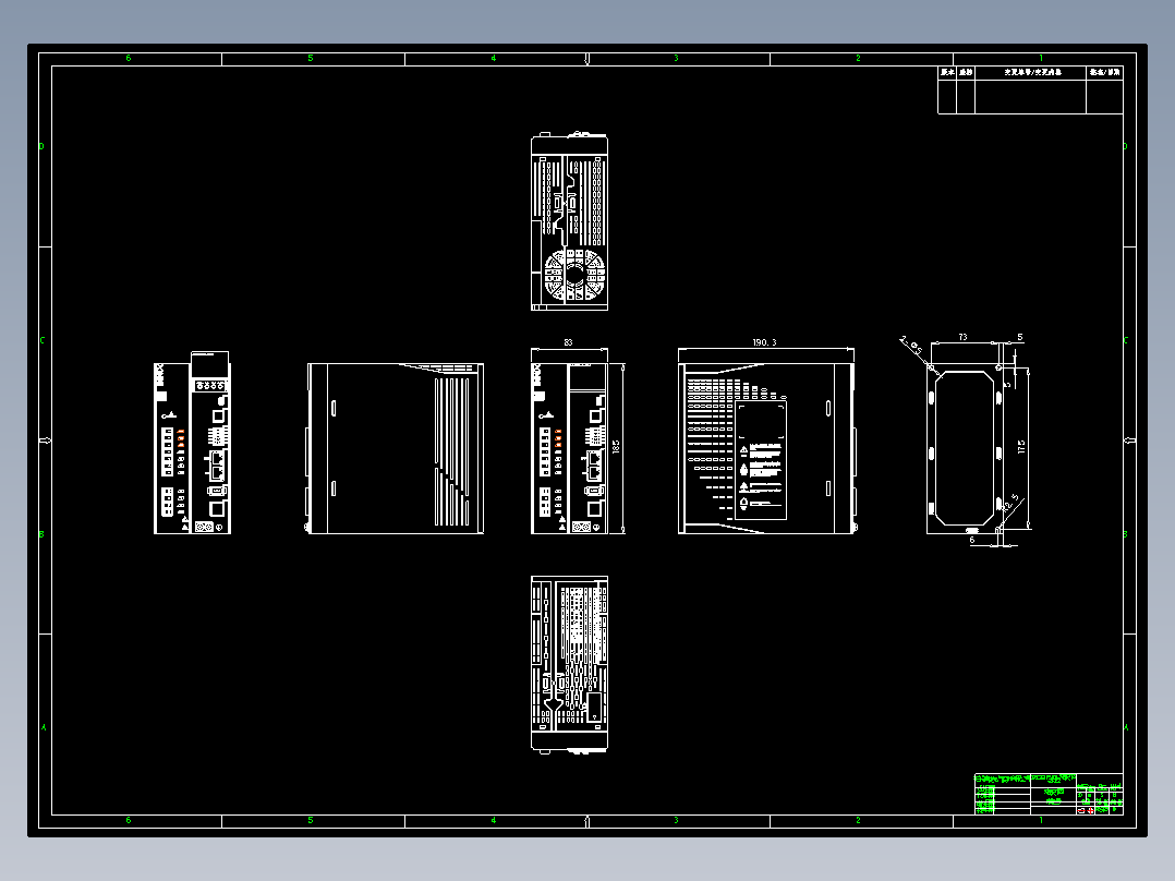 DS5C1-21P5-PTA-外观尺寸图-231212，01，受控发行