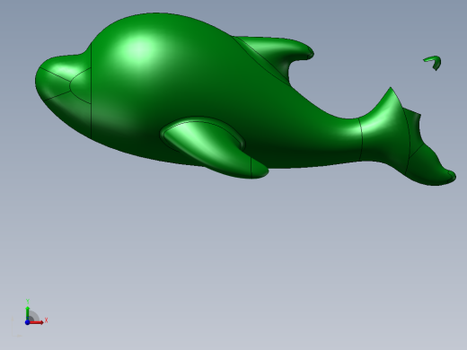 海豚前视缩略图