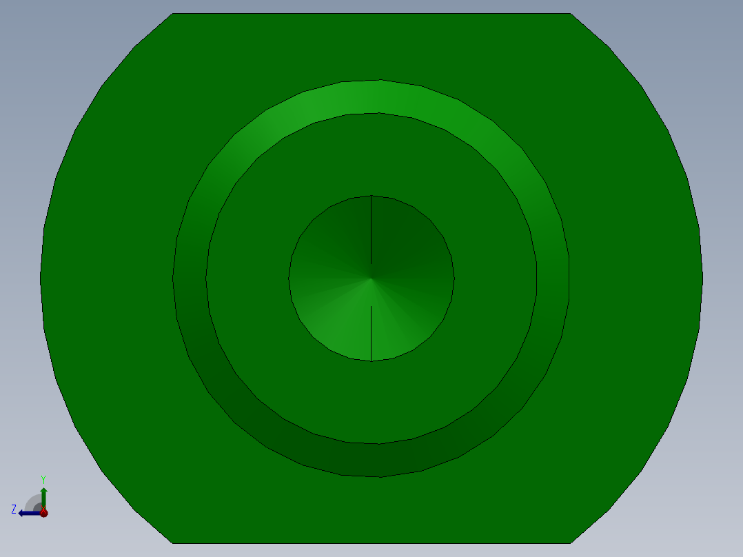 线轮轴 Ⅵ右视图