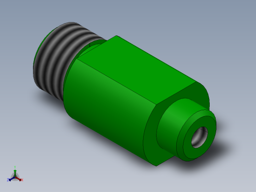 线轮轴 Ⅵ正等轴测缩略图