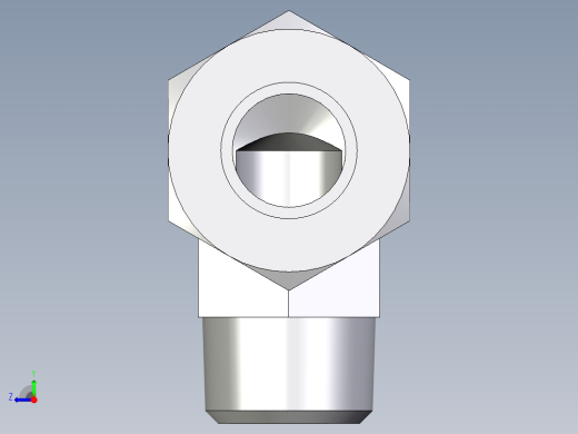 卡套式工业通用硬管接头EO_Male_stud_elbow_WE18LM71右视缩略图