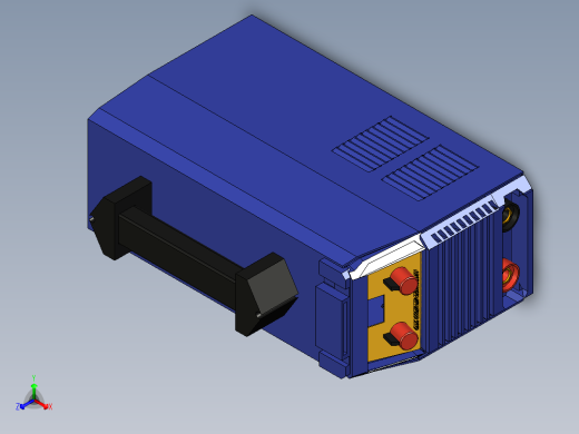 电焊机外壳模型