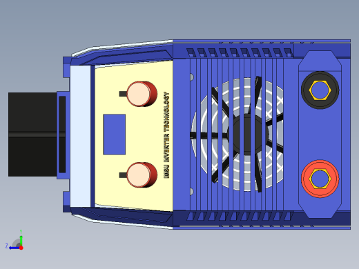 电焊机外壳模型右视缩略图