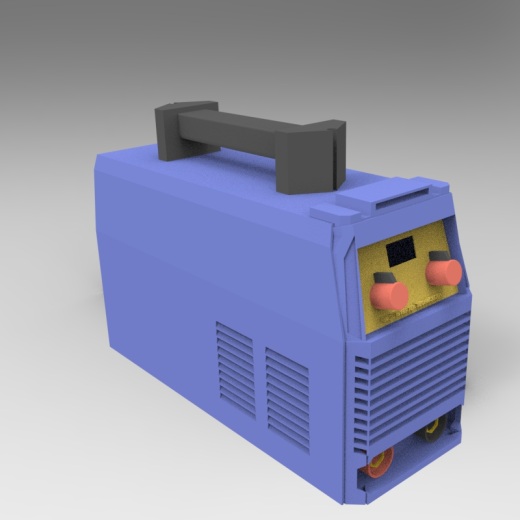 电焊机外壳模型缩略图