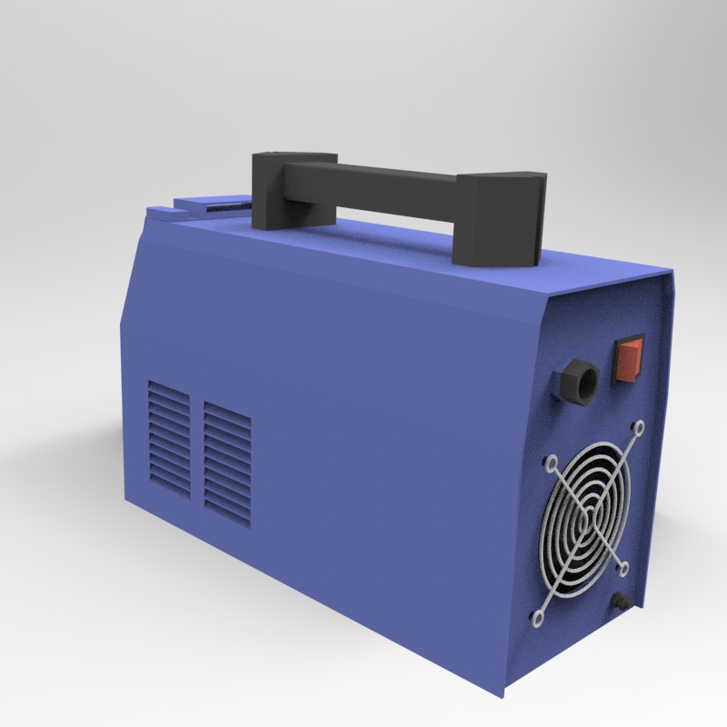 电焊机外壳模型