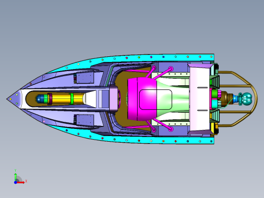 007邦德的改装快艇前视缩略图