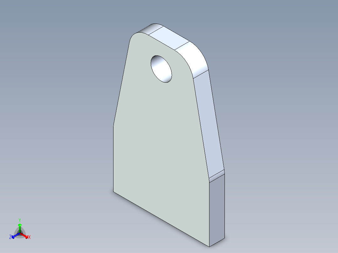 医院床惊喜模型正等轴测图