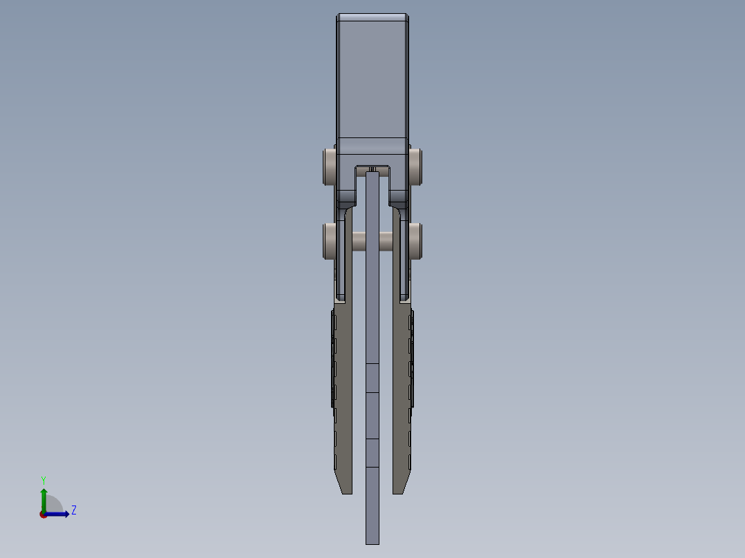 内存条 (2)左视图