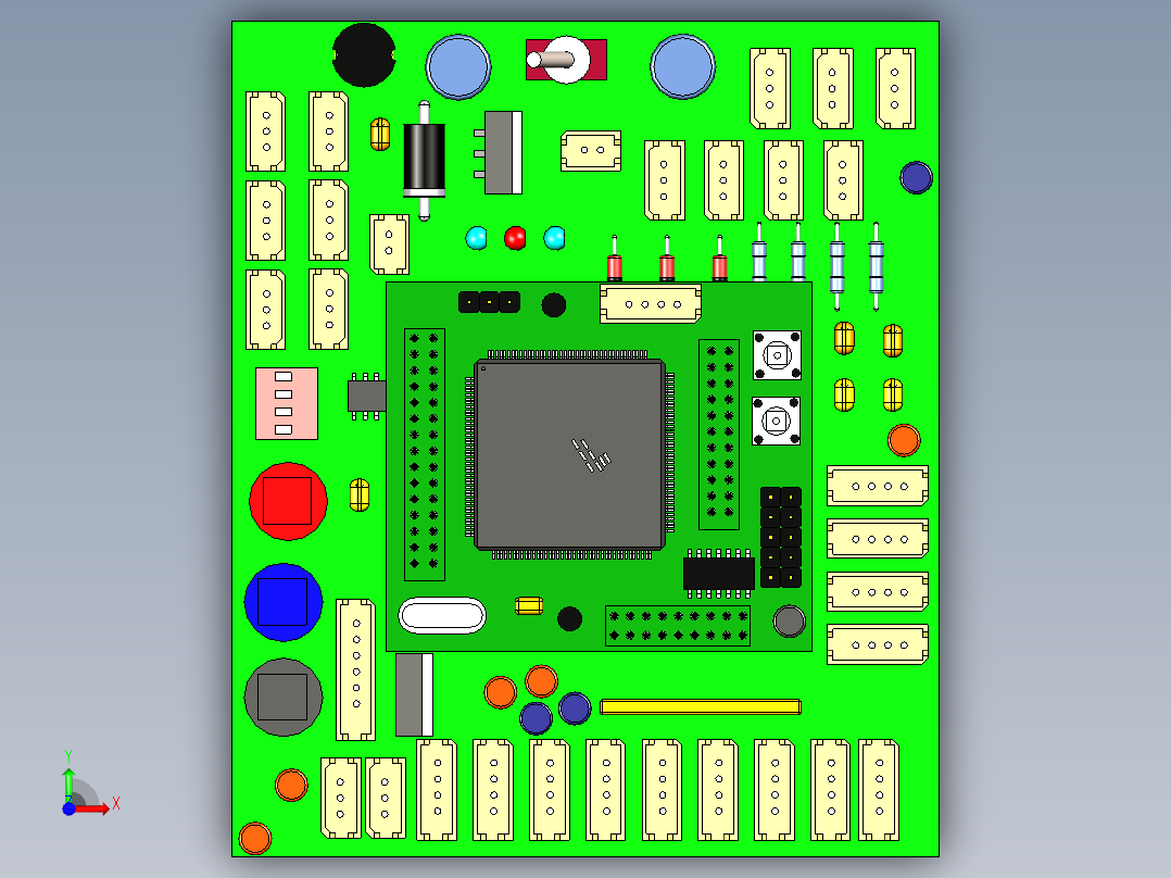 ZP+相扑摩托罗拉+PCB+版本1前视图