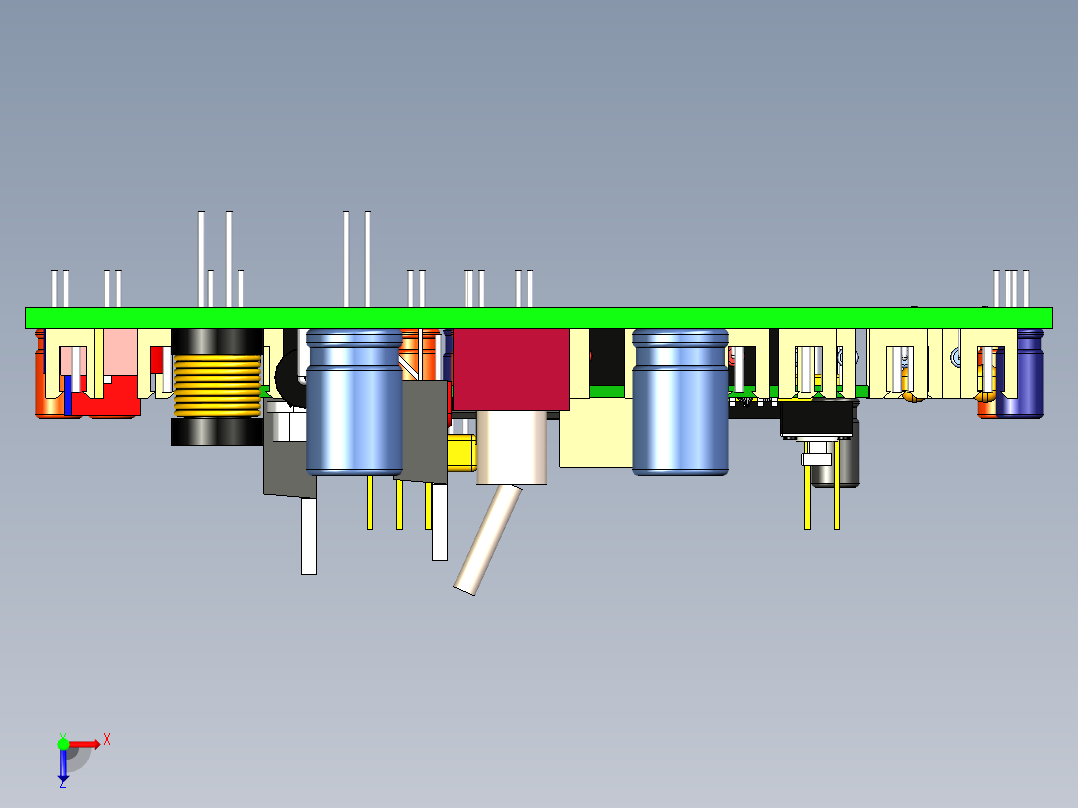 ZP+相扑摩托罗拉+PCB+版本1俯视图