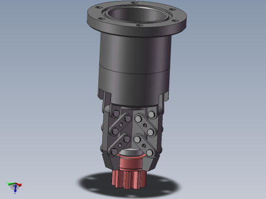 机械爪设计模型（需要特征识别）