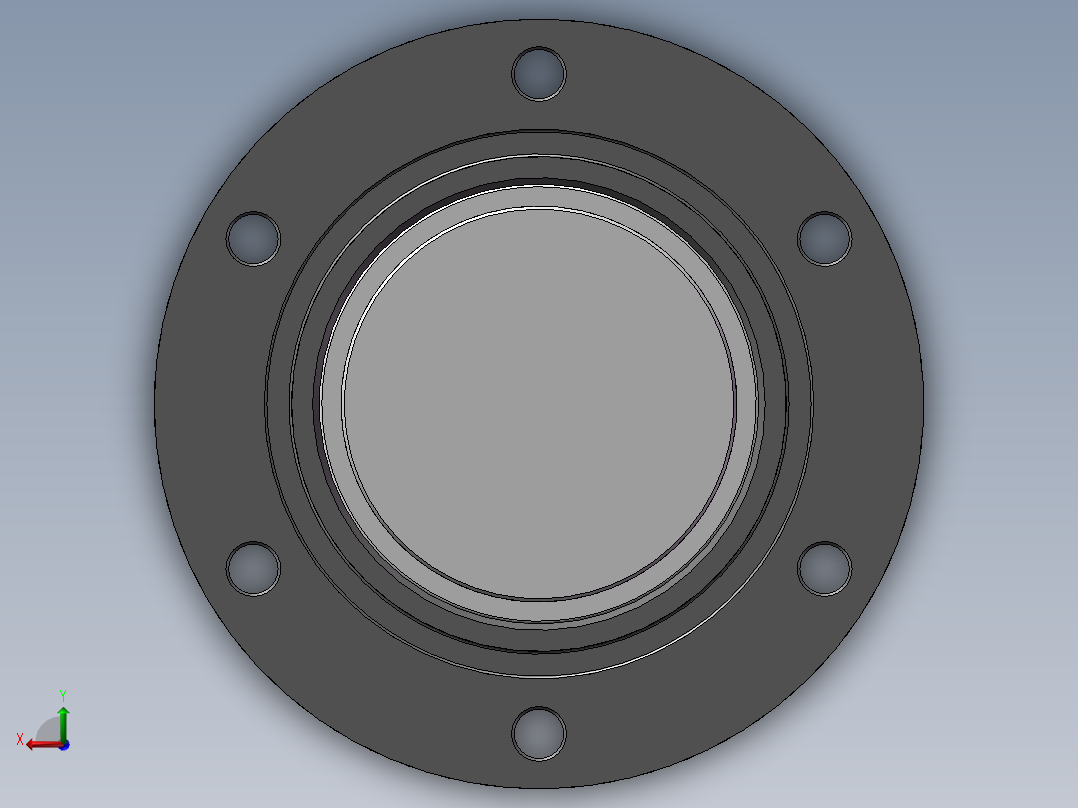机械爪设计模型（需要特征识别）后视图