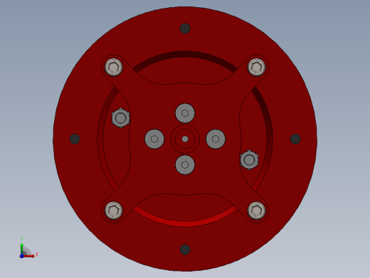 摆线减速器、摆线针轮减速器、减速器(4)前视缩略图