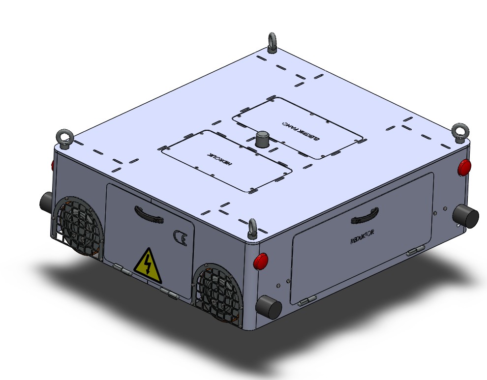 带液压拖车架的转运车