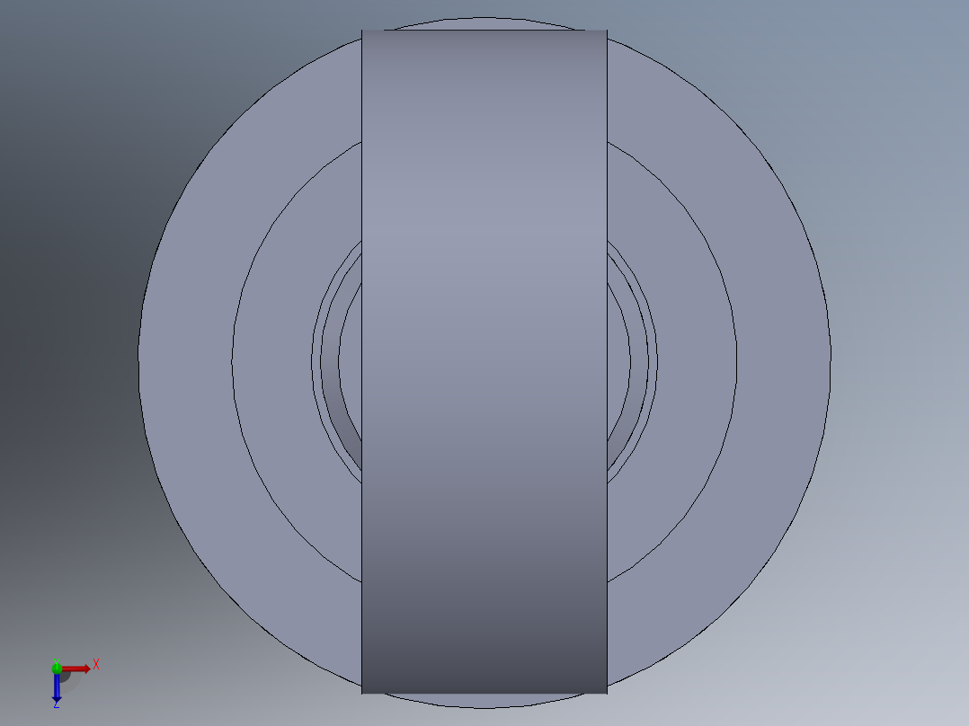 铣削型液压缸125x90x1300-mm-1.snapshot.1俯视图