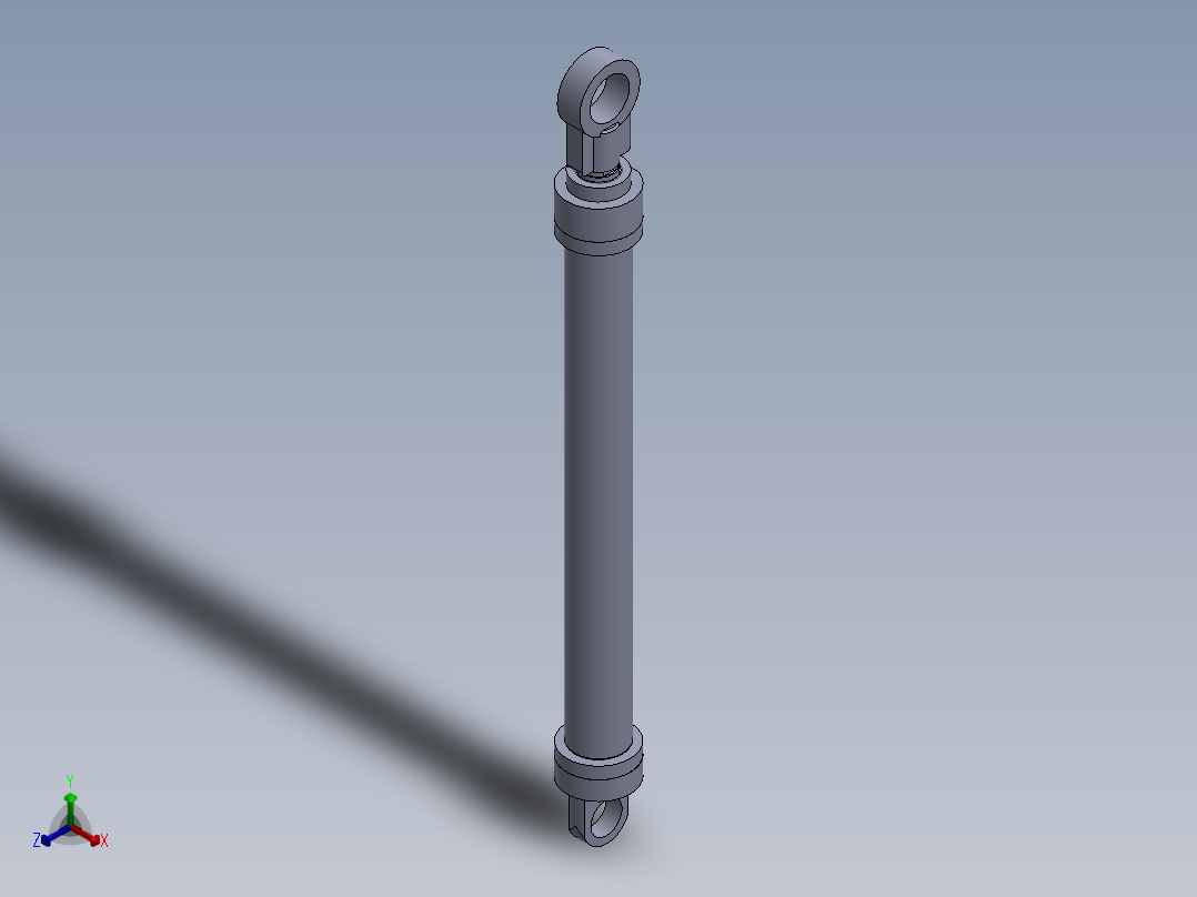 铣削型液压缸125x90x1300-mm-1.snapshot.1正等轴测图