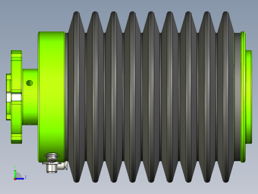 浮动力控模型左视缩略图