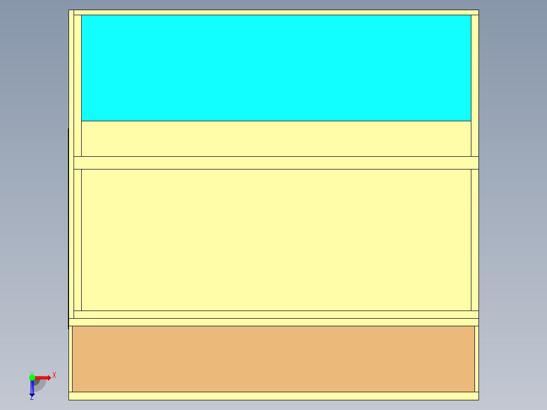 B2004613-OCP 木制数据中心模块俯视图