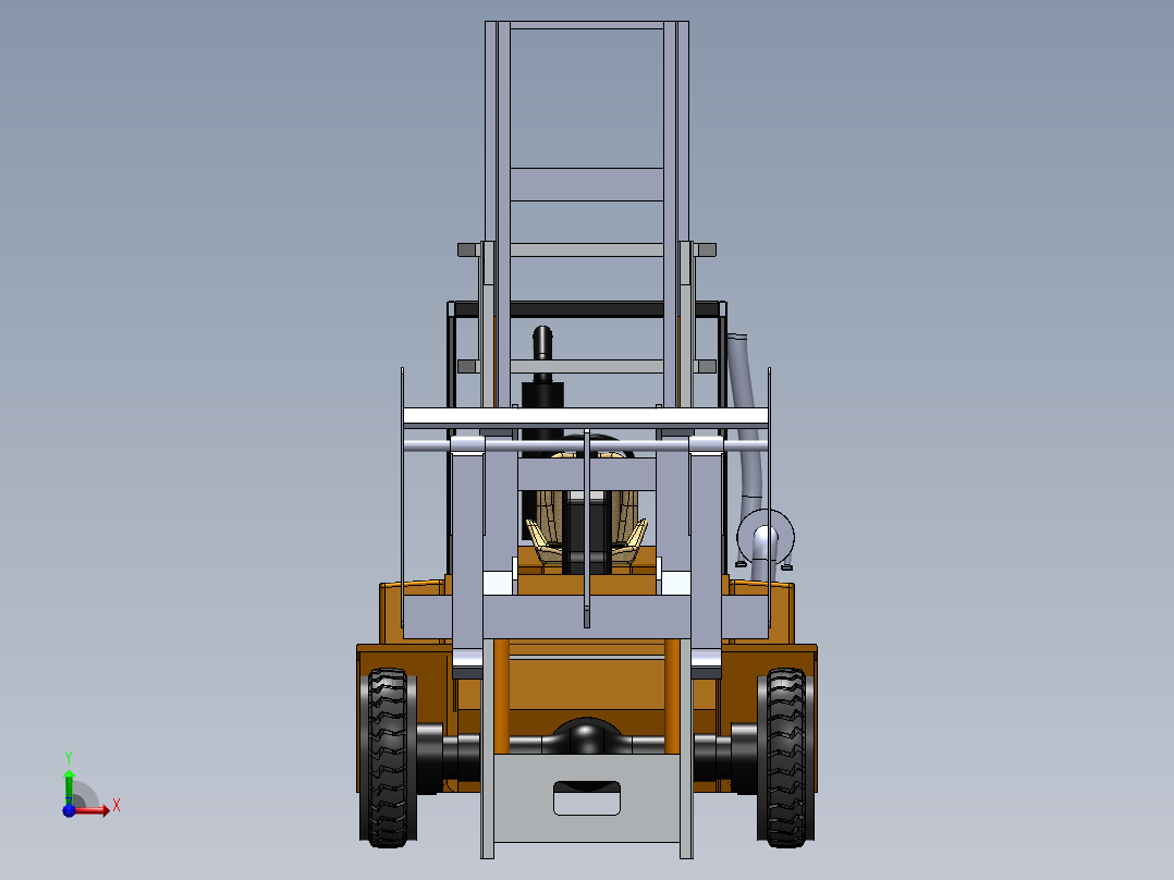 叉车、 叉车 SW STP(2)前视图