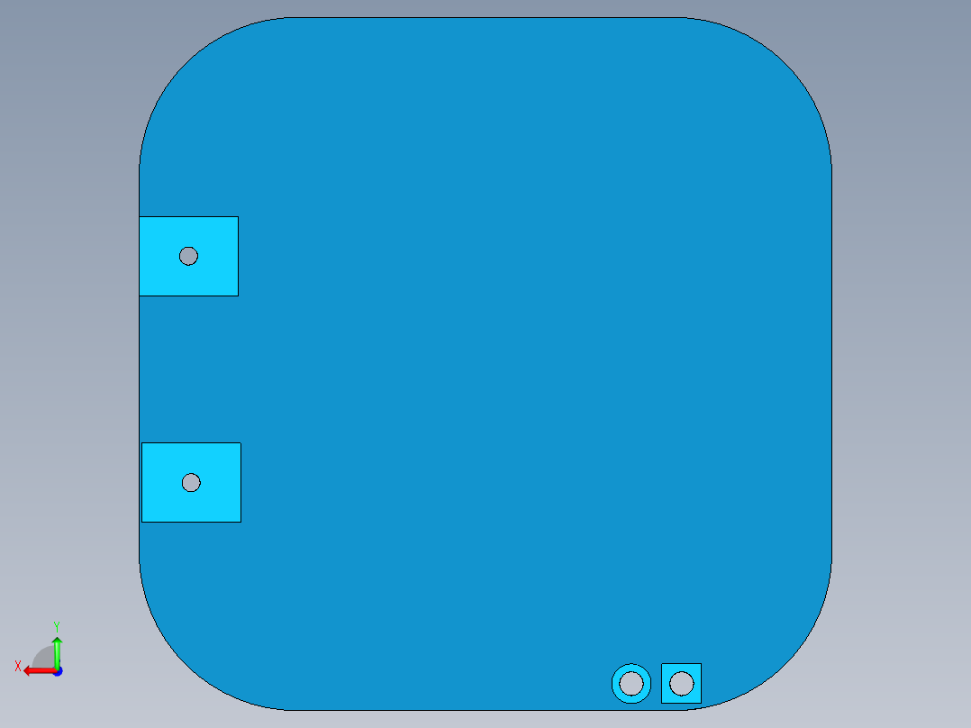 锂电池BMS 4S 20A后视图