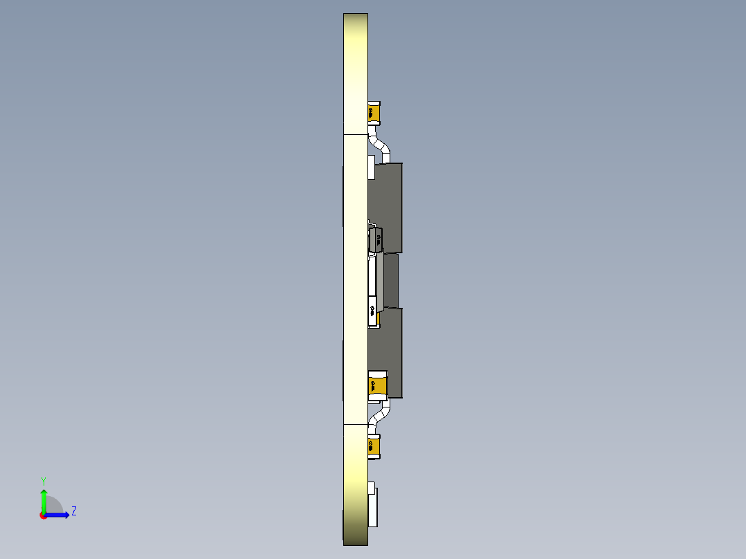 锂电池BMS 4S 20A左视图