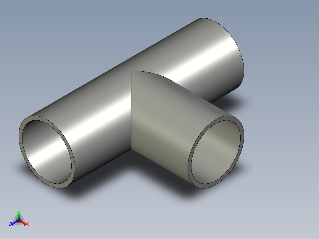 B3004466-PVC 管三通 尺寸 13mm