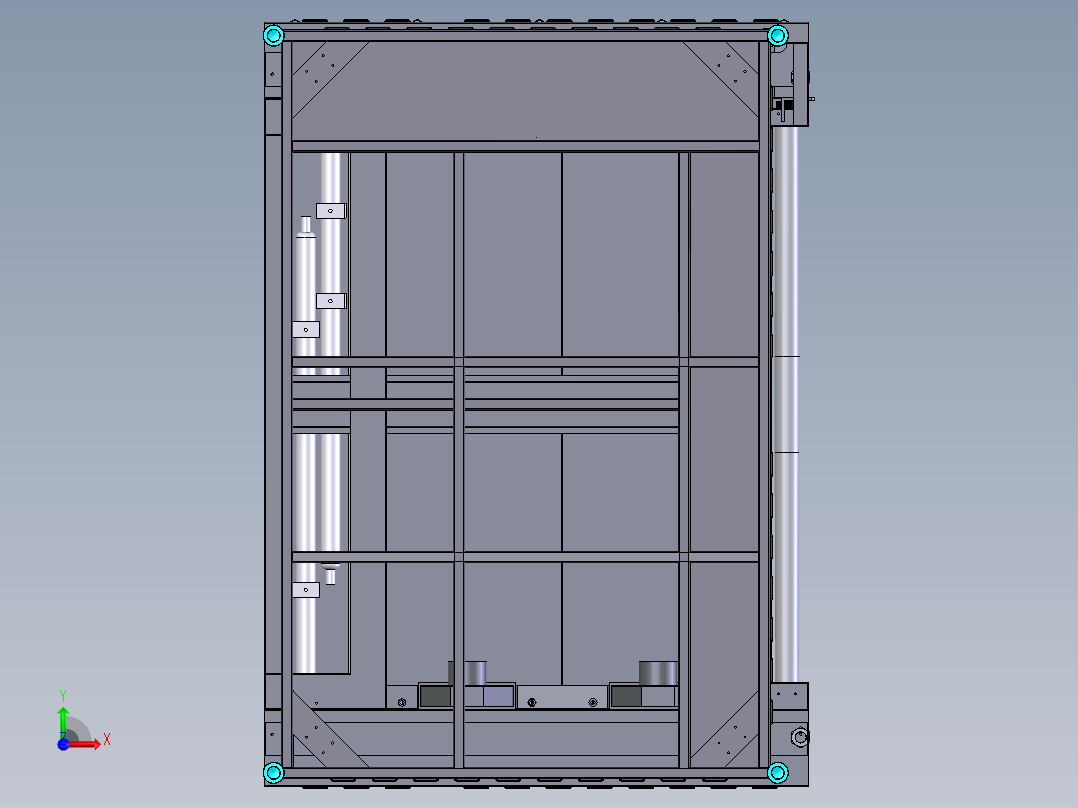 CNC数控小功率碳纤维切割机 XT前视图