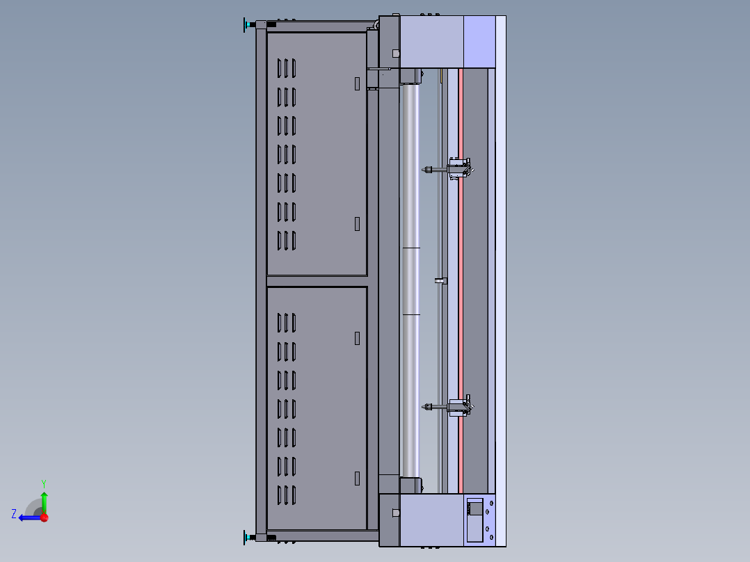 CNC数控小功率碳纤维切割机 XT右视图