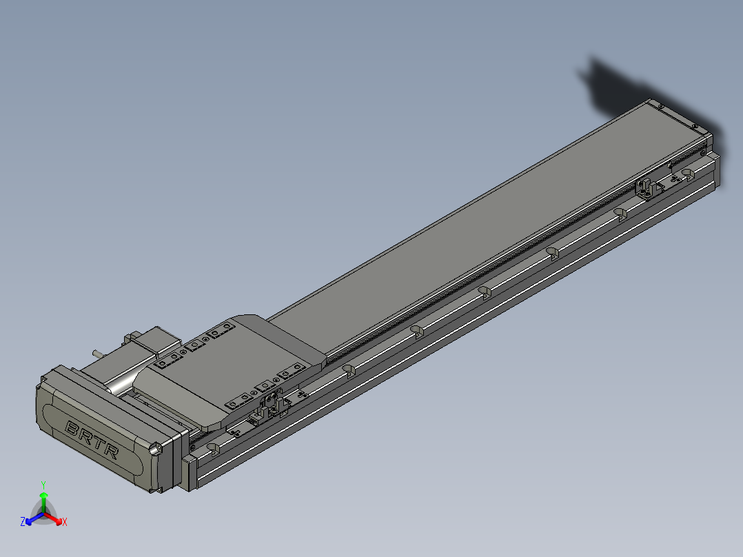 PLTH120-550-BR鹏程模组主视图