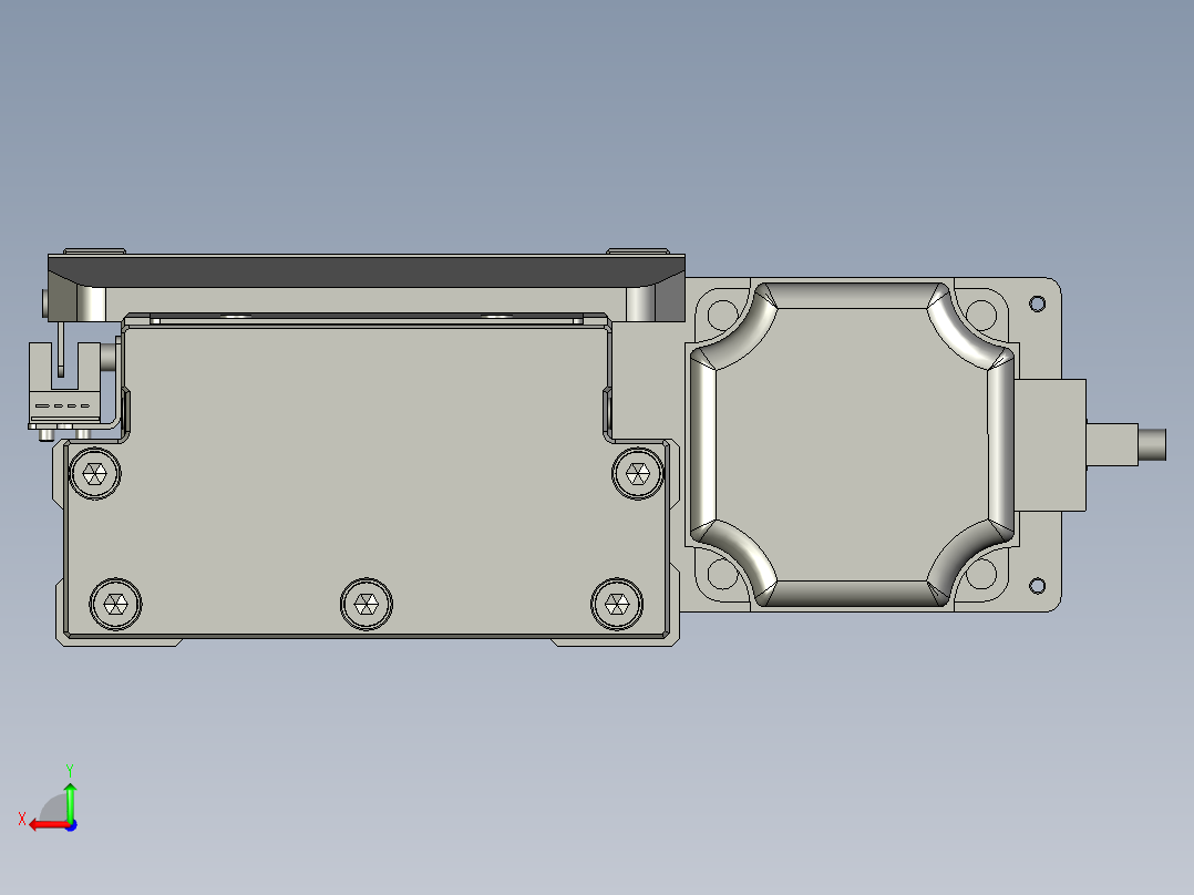 PLTH120-550-BR鹏程模组后视图