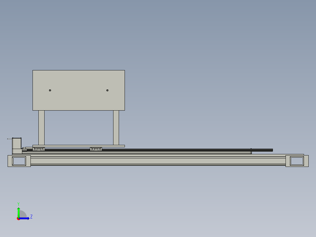 ST60-下料移载机构左视图