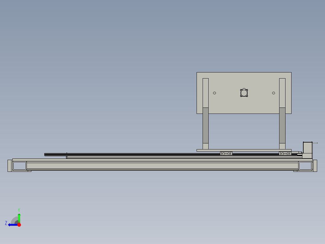 ST60-下料移载机构右视图