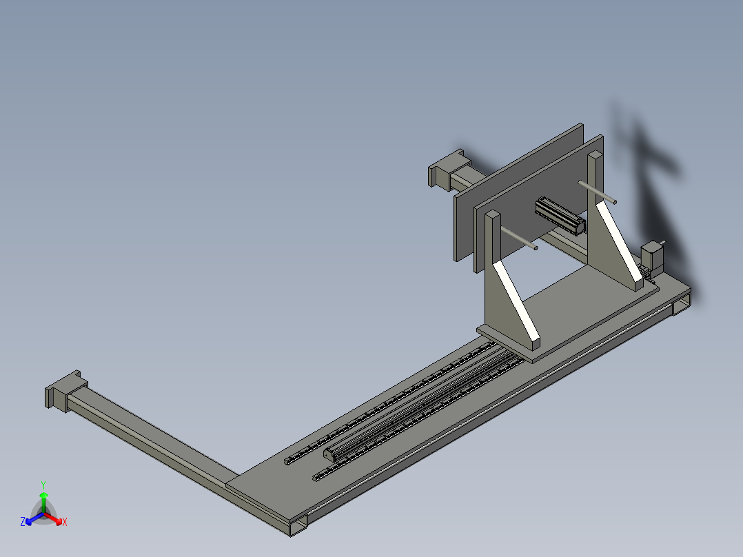 ST60-下料移载机构正等轴测图
