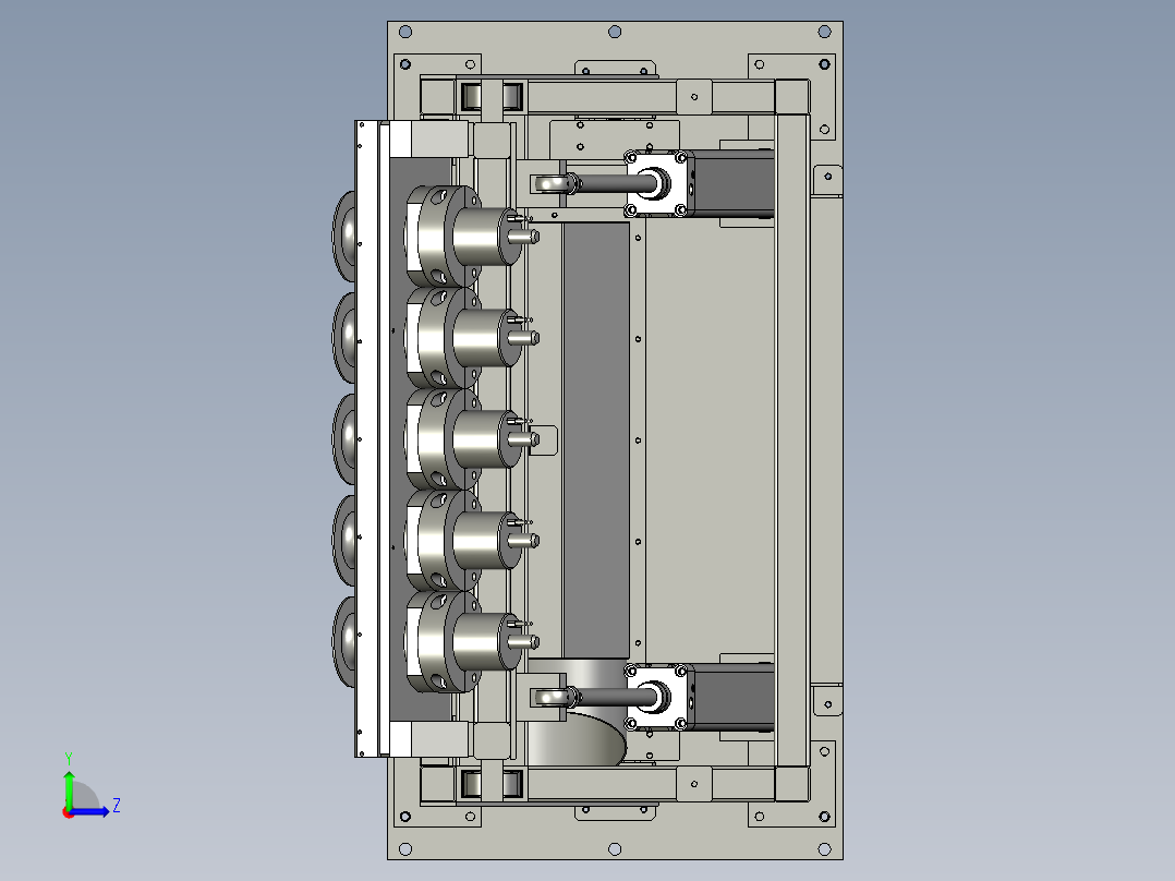 铁质工艺品焊点去除打磨机左视图