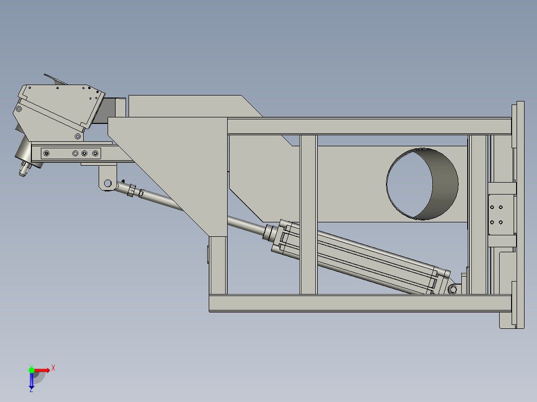 铁质工艺品焊点去除打磨机俯视图