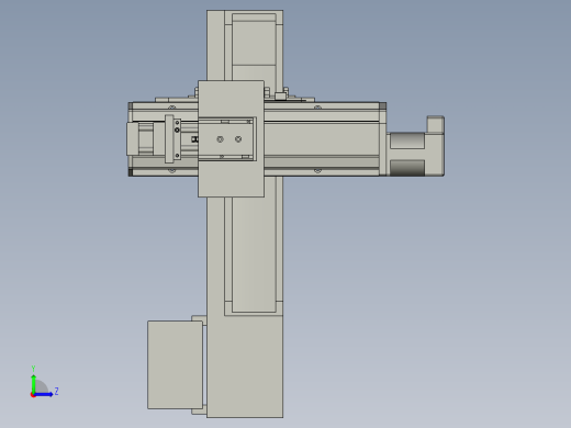 PCB-翻转-散热片轴整体左视缩略图