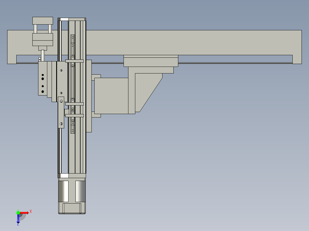 PCB-翻转-散热片轴整体俯视图