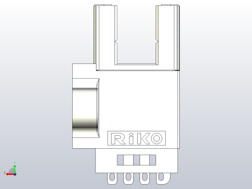 槽型传感器开关传感器ZJF31-675-N后视缩略图